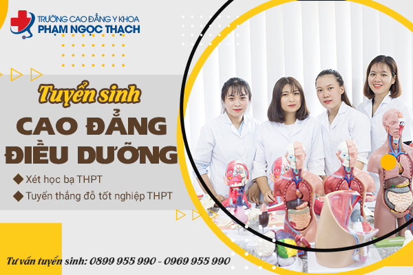 Học Cao đẳng Điều dưỡng tại Trường Cao đẳng Y khoa Phạm Ngọc Thạch